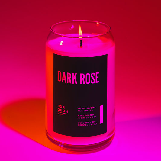 Dark Rose Longevity Candle
