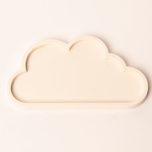 Monochrome White Mini Cloud Tray